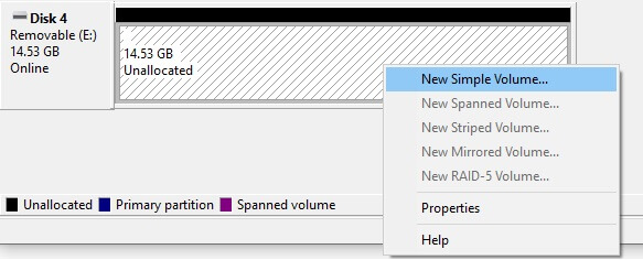 How do I format partitions on your USB drive?