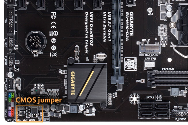 Como redefinir o BIOS da placa-mãe para as configurações padrão?