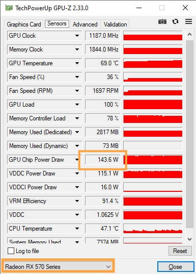 How to measure the power consumption of a mining rig?